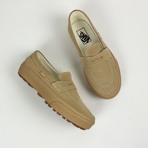 Vans Style 53 Suede Tan Slip-On Loafer